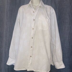 Tommy Bahama White Casual Button Down Shirt